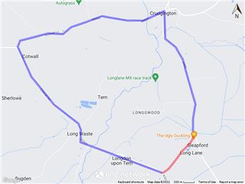 Emergency road closure along Long Lane