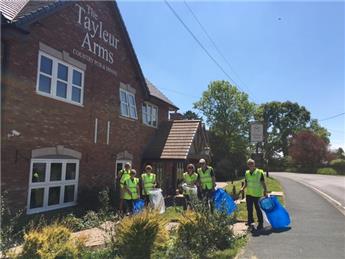 Keeping Britain (and Rodington Parish) clean!