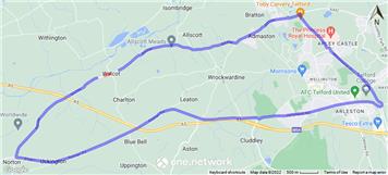 Temporary road closure along Boundary At Walcot To Withington Junction B4394, Walcot