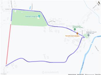 Temporary road closure along Rodington To Sunningdale Junction, Rodington Heath