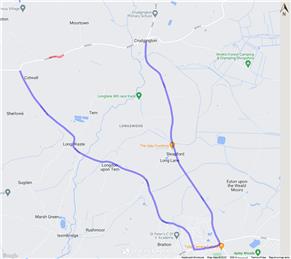 **Update** Temporary road closure along Cotwall Lane, High Ercall